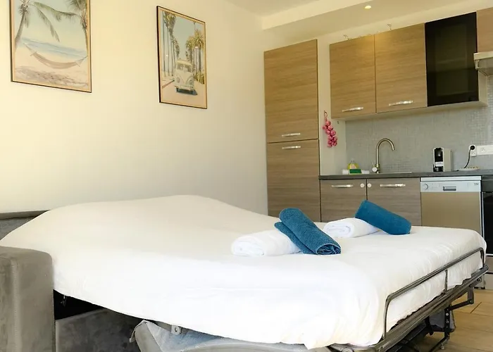 Daire Le Pulco By Apirent #climatisation #balcon #central Cannes
