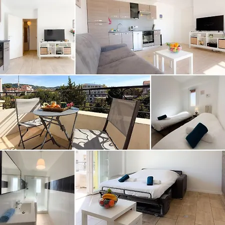 Le Pulco By Apirent #climatisation #balcon #central Apartman Cannes